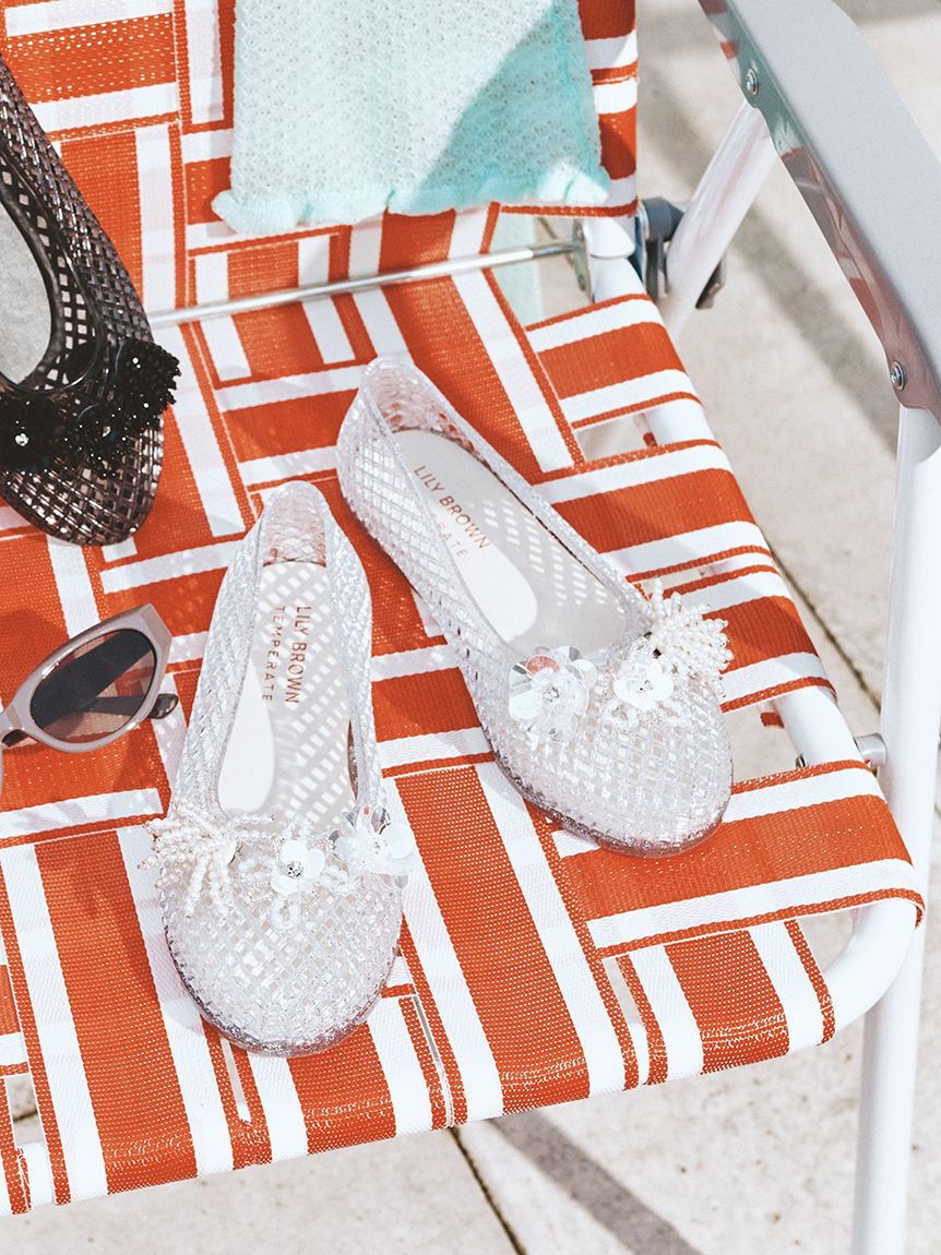 LILY BROWN「【LILY BROWN&times;TEMPARATE 】JELLY SHOES」|パンプス|SLV