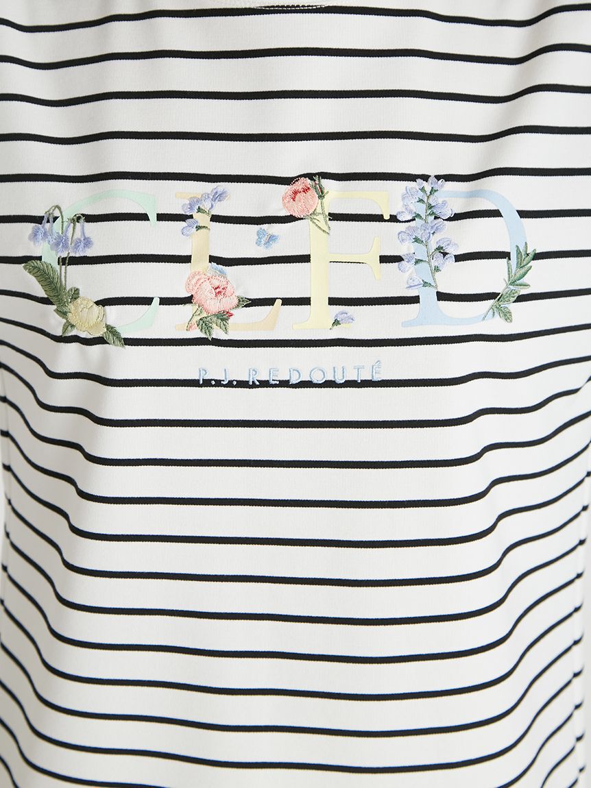 CELFORD「【CELFORD&times;P.J. REDOUTEコラボ】 エンブロイダリーTシャツ」|Tシャツ・カットソー|