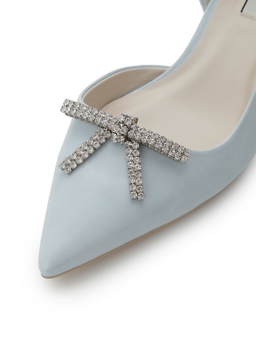 CELFORD「ビジューリボン付きパンプス」|パンプス|