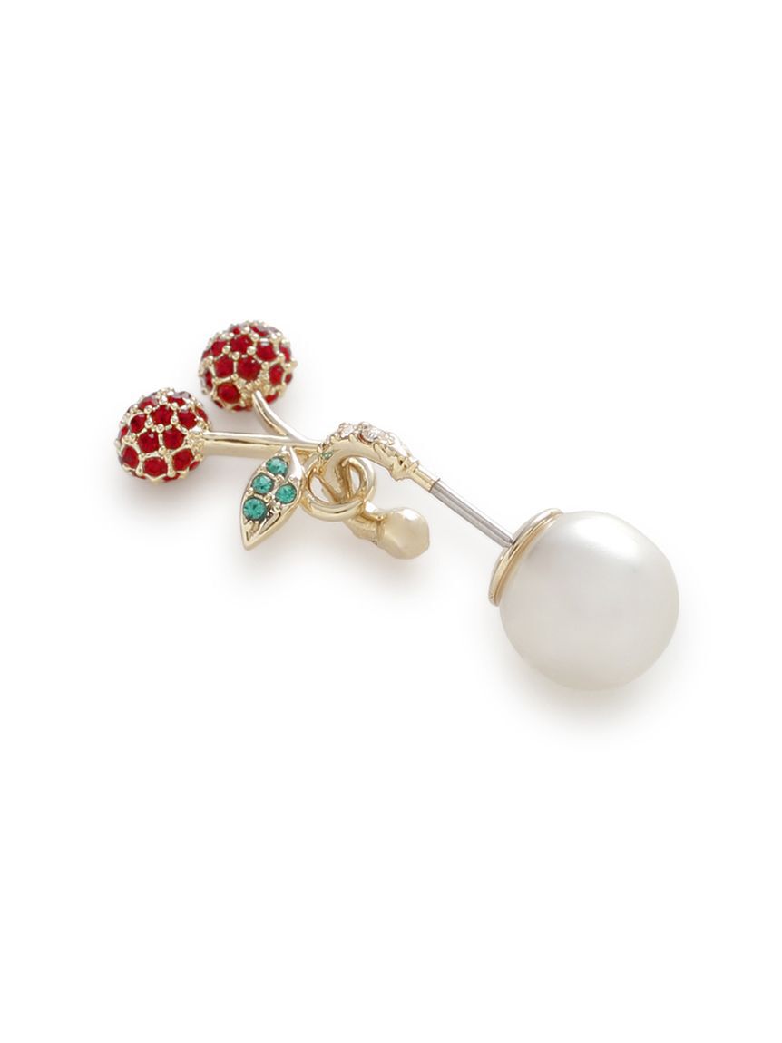 CELFORD「ビジューチェリーピアス」|ピアス|