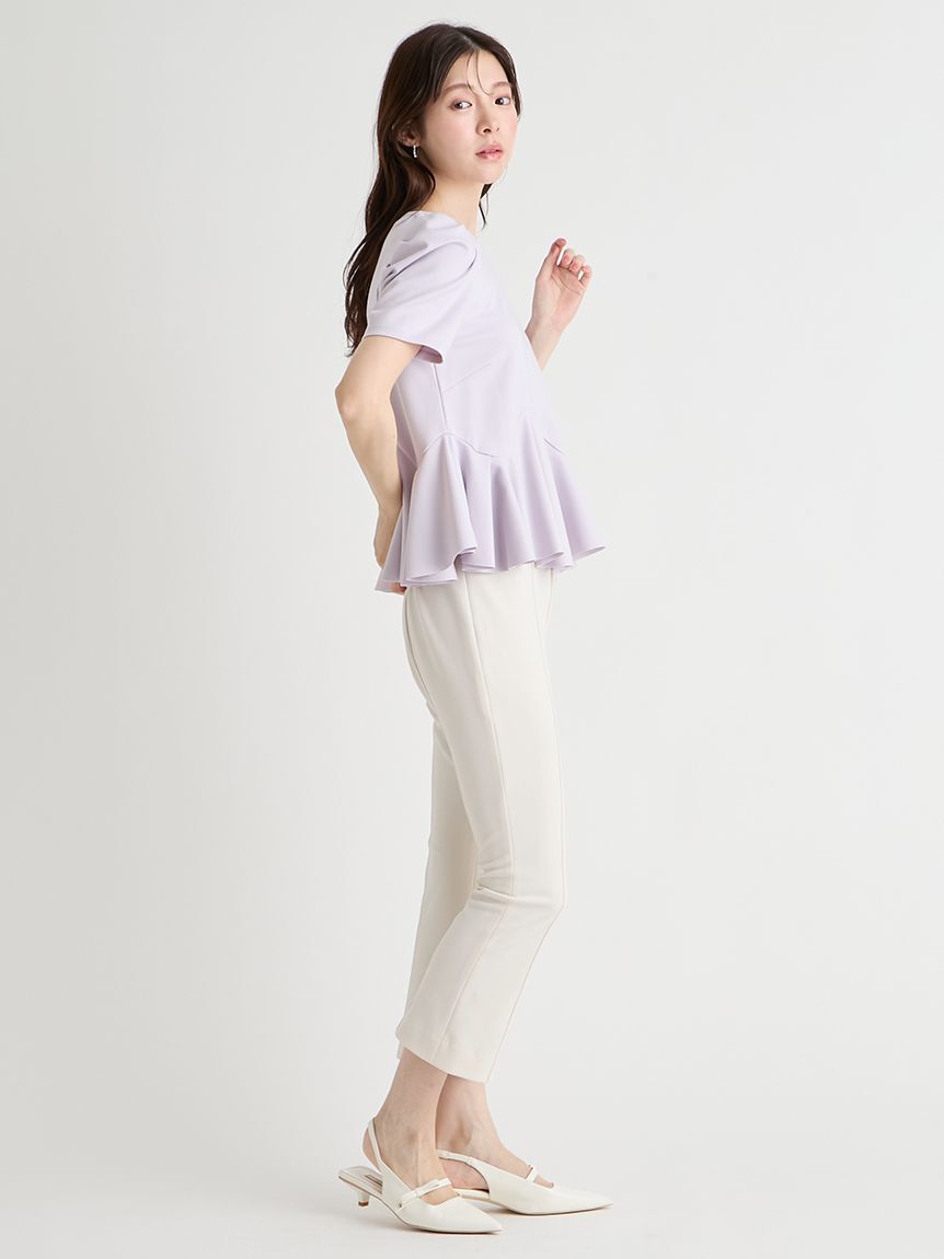 CELFORD「【洗える】アシンメトリーカットトップス」|Tシャツ・カットソー|