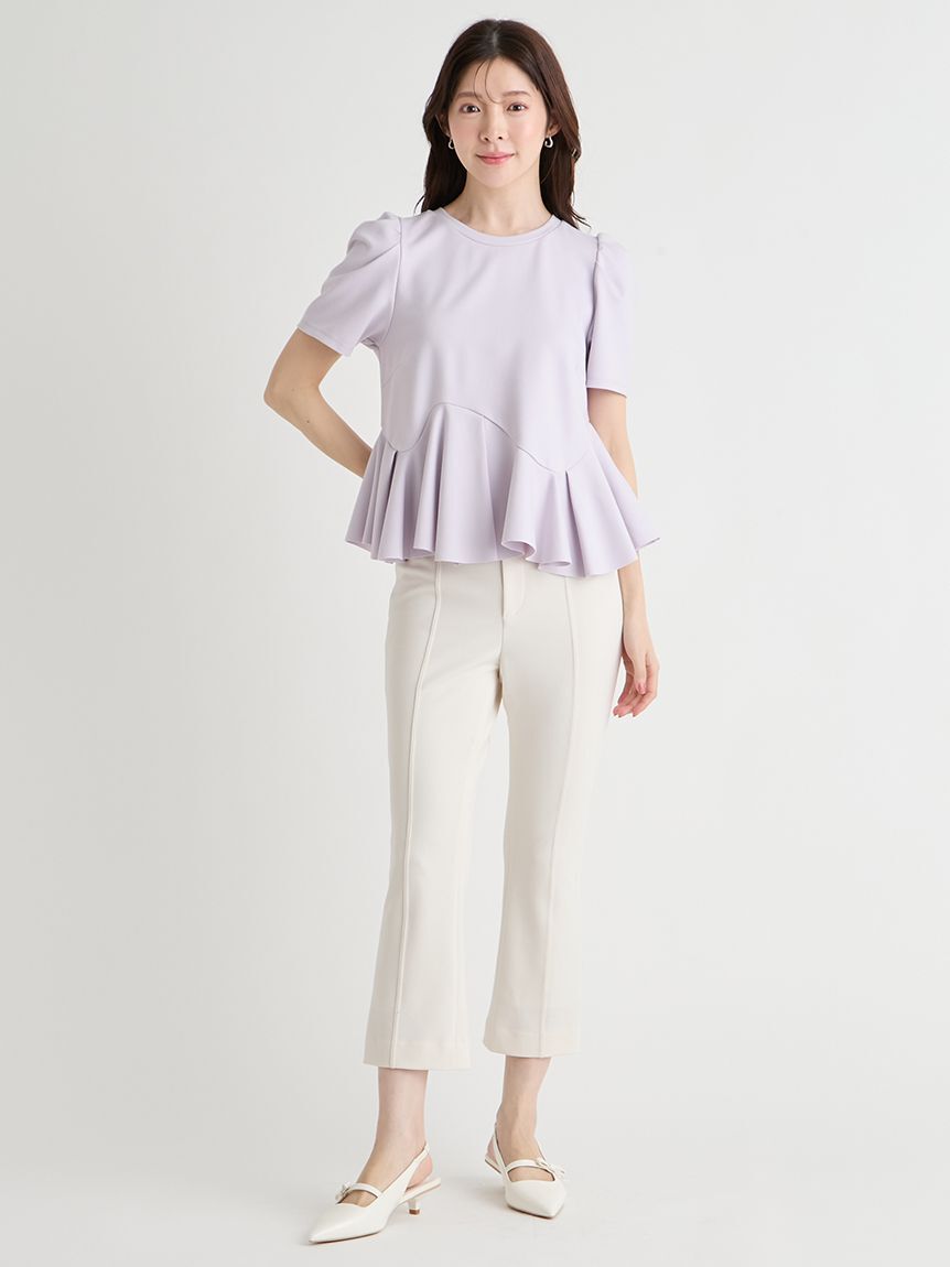 CELFORD「【洗える】アシンメトリーカットトップス」|Tシャツ・カットソー|