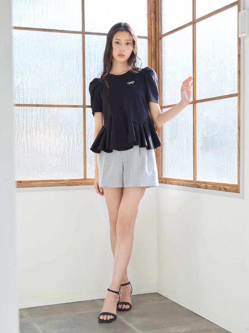 CELFORD「【洗える】アシンメトリーカットトップス」|Tシャツ・カットソー|