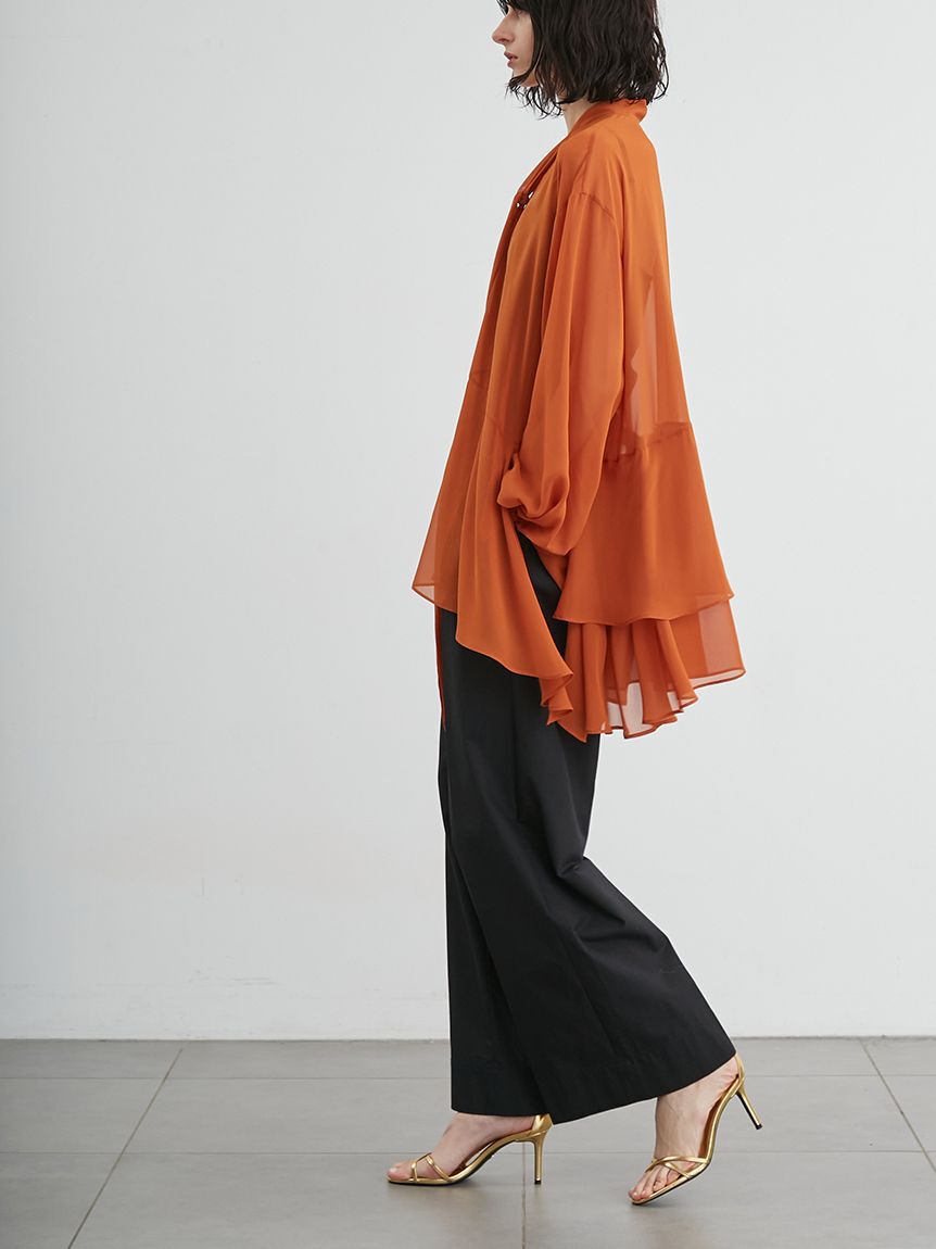 styling/「【セットアップ対応】バックラップワイドパンツ」|チノ|