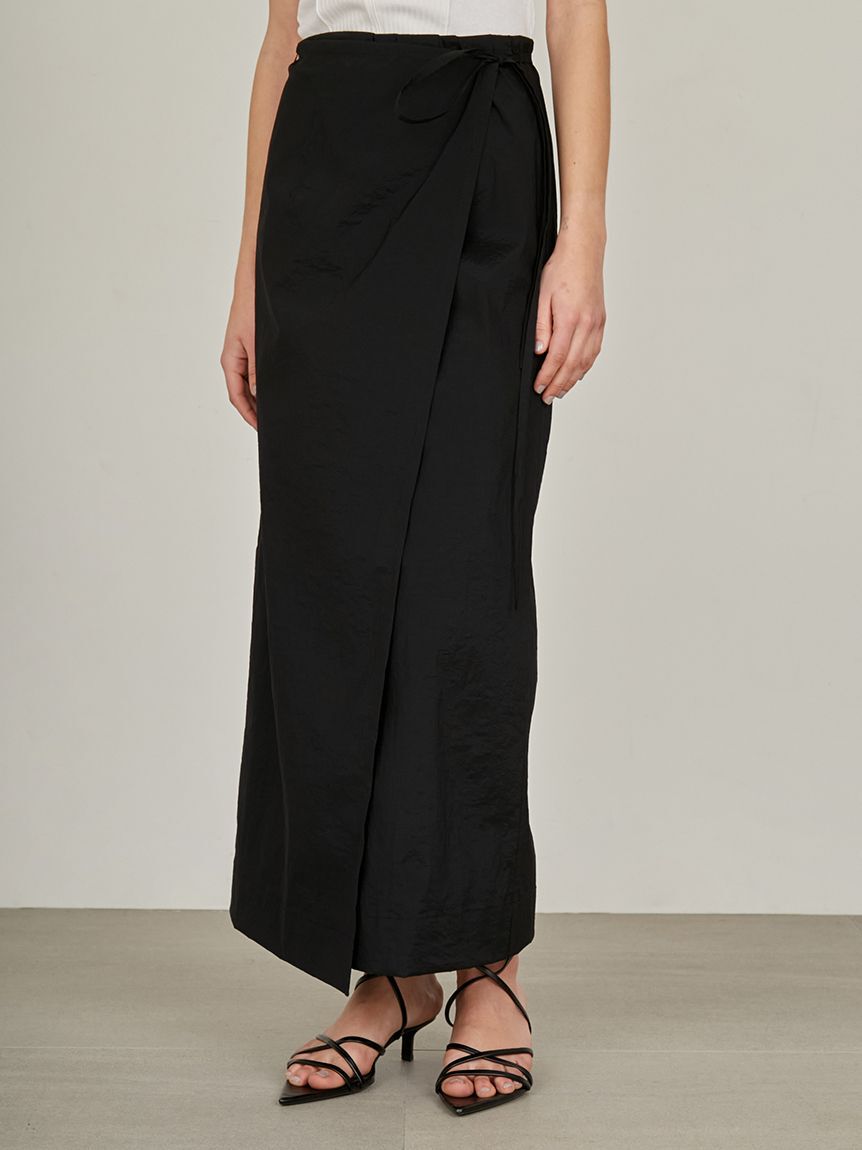 styling/「【S/S(エスバイエス)】＜ウォッシャブル・撥水＞ラップスカート」|スカート|