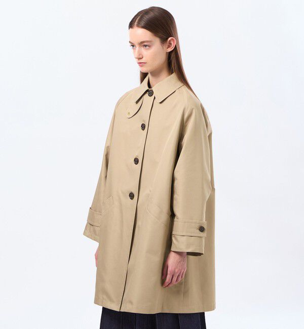 MACKINTOSH PHILOSOPHY「【LEE4月号/蛯原友里さん着用】【WELBURY(ウェルベリー)】ダブルクロス製」|ステンカラーコート|