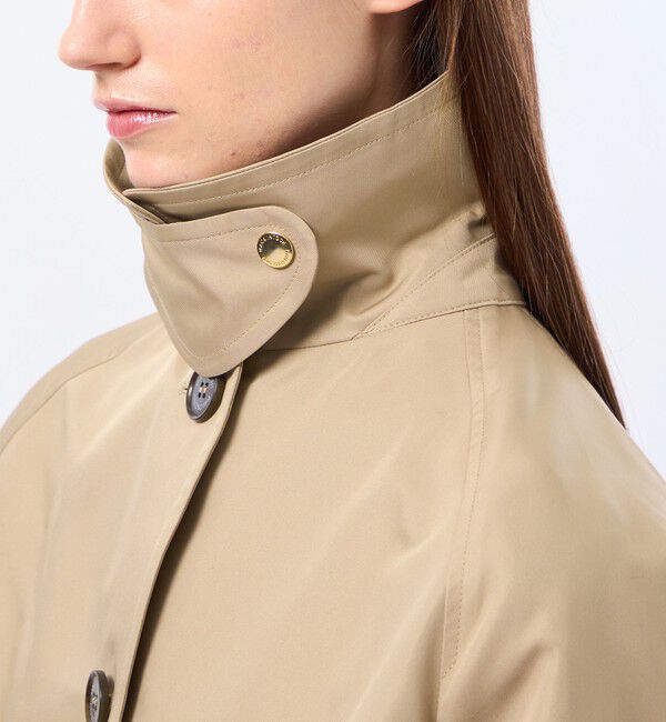 MACKINTOSH PHILOSOPHY「【LEE4月号/蛯原友里さん着用】【WELBURY(ウェルベリー)】ダブルクロス製」|ステンカラーコート|