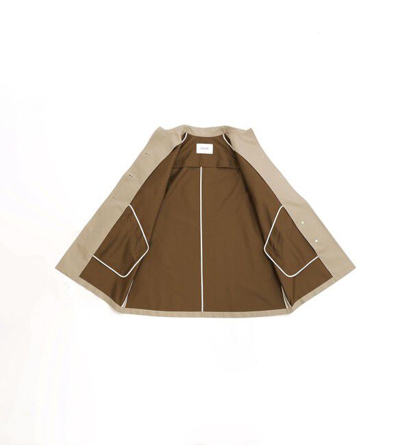 MACKINTOSH PHILOSOPHY「【LEE4月号/蛯原友里さん着用】【WELBURY(ウェルベリー)】ダブルクロス製」|ステンカラーコート|