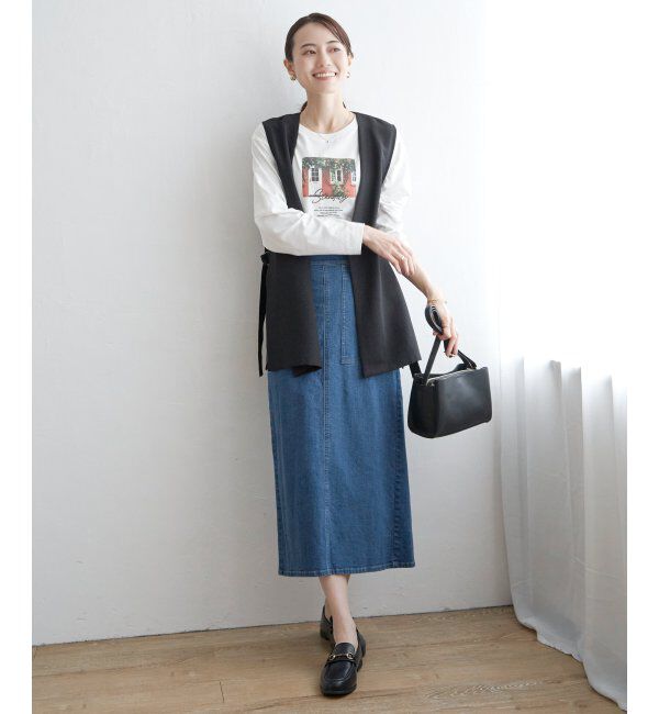 ikka「【親子おそろい】テーラードジレ」|ダウンベスト・ベスト|