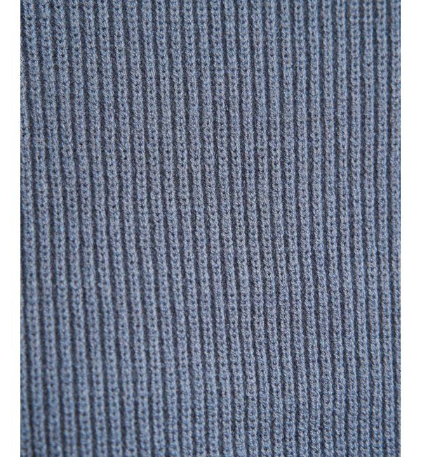 ikka「ウォッシャブル畦クルーネックニット」|プルオーバー|