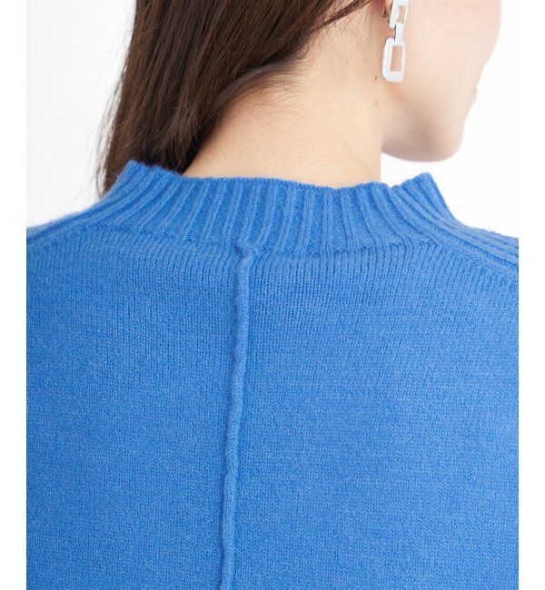 ikka「サイドスリットニットプルオーバー」|プルオーバー|