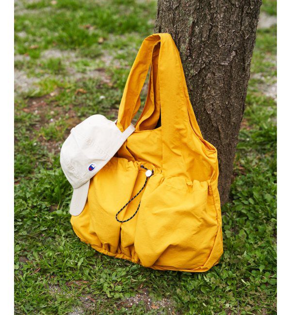 ikka「【雑誌InRed4月号掲載】撥水ドロストポケバルーントート」|トートバッグ|