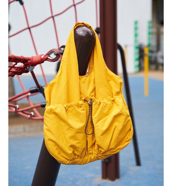 ikka「【雑誌InRed4月号掲載】撥水ドロストポケバルーントート」|トートバッグ|