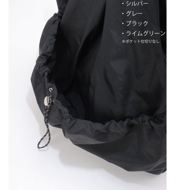 ikka「【雑誌InRed4月号掲載】撥水ドロストポケバルーントート」|トートバッグ|