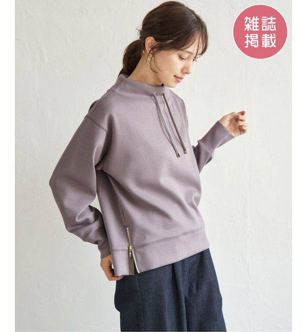 ikka「GOKU楽鹿の子ダンボールプルオーバー」|パーカー|コーヒー