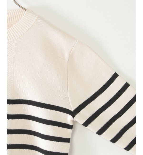 ikka kids「【親子コーデ】コットンMIXボーダーニットプルオーバー（120~160cm）」|その他|