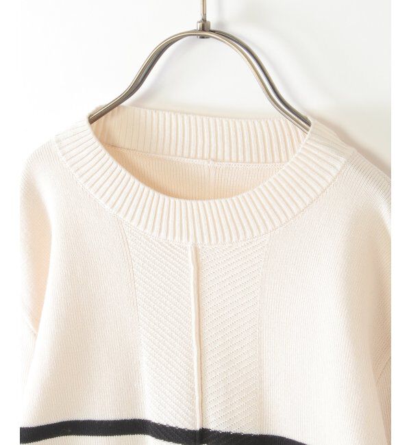 ikka kids「【親子コーデ】コットンMIXボーダーニットプルオーバー（120~160cm）」|その他|