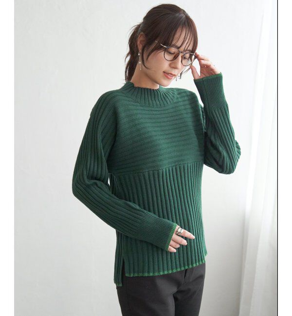 ikka「７ＧワイドリブキリカエハイショクＰＯ」|プルオーバー|