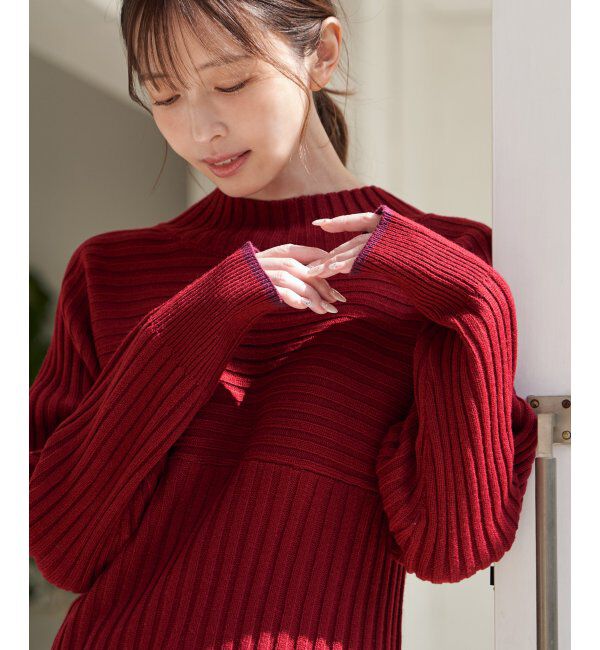 ikka「７ＧワイドリブキリカエハイショクＰＯ」|プルオーバー|