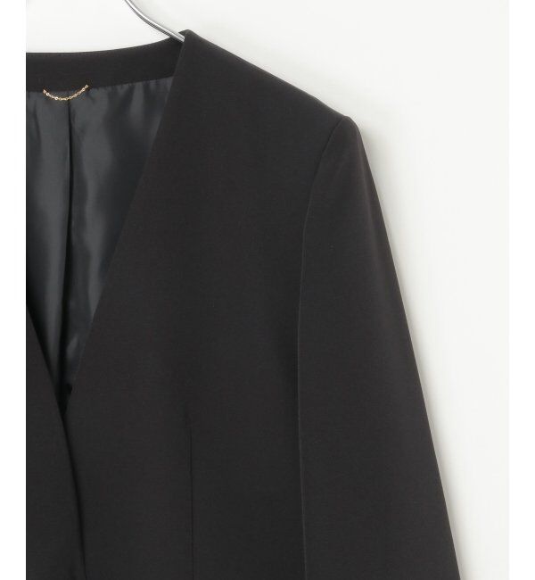 IKKA LOUNGE「【洗濯機で洗える／セットアップ対応】ウォッシャブルVネックジャケット」|その他|