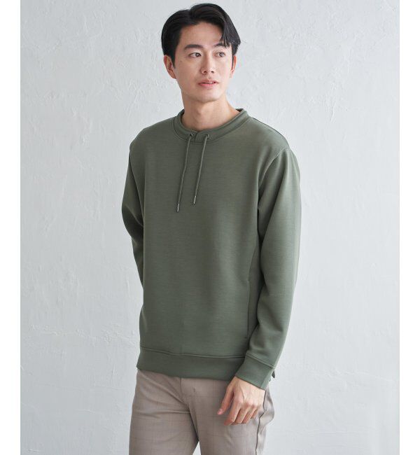 ikka「GOKU楽リップルダンボールルーイカラー」|パーカー|