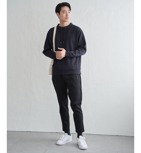 ikka「GOKU楽リップルダンボールルーイカラー」|パーカー|