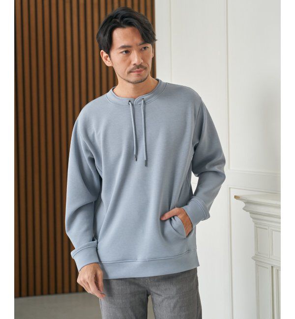 ikka「GOKU楽リップルダンボールルーイカラー」|パーカー|