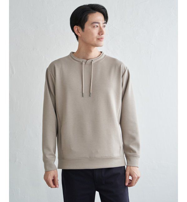 ikka「GOKU楽リップルダンボールルーイカラー」|パーカー|