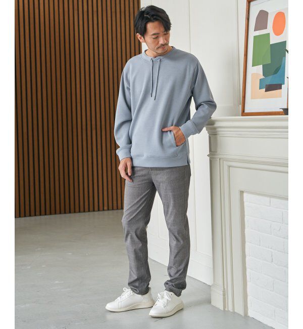 ikka「GOKU楽リップルダンボールルーイカラー」|パーカー|