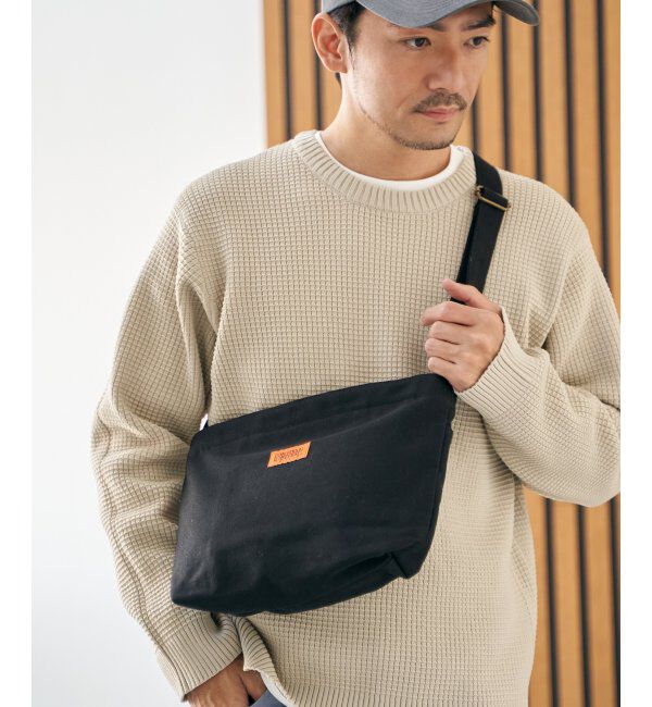 ikka「UNIVERSAL OVERALL ユニバーサルオーバーオール キャンバスダブルフェイスショルダーバッグ」|その他|