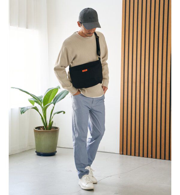 ikka「UNIVERSAL OVERALL ユニバーサルオーバーオール キャンバスダブルフェイスショルダーバッグ」|その他|