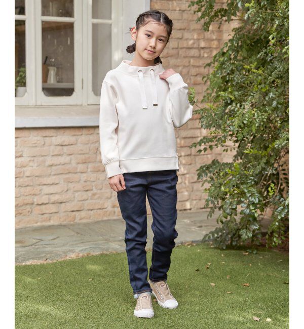 ikka kids「【親子コーデ】GOKU楽パンツ スーパーストレッチ （120~160cm）」|その他|