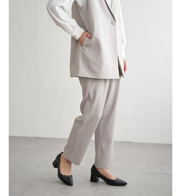 IKKA LOUNGE「【フォーマル対応】ジレセットアップ3点セット」|ドレス|