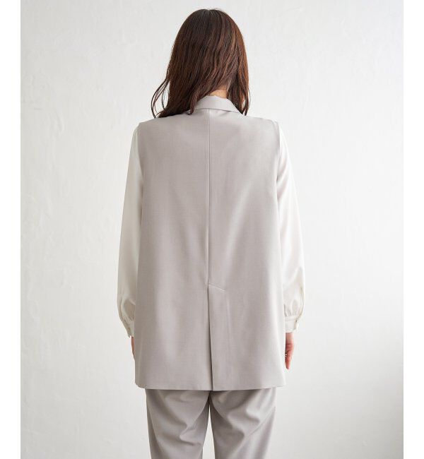 IKKA LOUNGE「【フォーマル対応】ジレセットアップ3点セット」|ドレス|