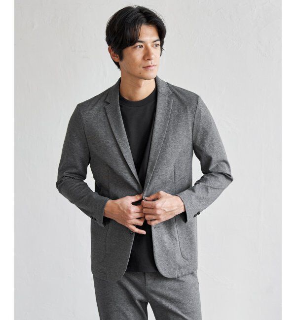 IKKA LOUNGE「【雑誌MonoMax4月号掲載】GOKU楽ワークポンチジャケット「小泉孝太郎さん着用モデル」」|テーラードジャケット|