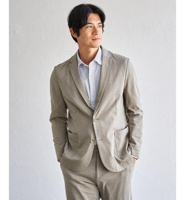 IKKA LOUNGE「【雑誌MonoMax4月号掲載】GOKU楽ワークポンチジャケット「小泉孝太郎さん着用モデル」」|テーラードジャケット|