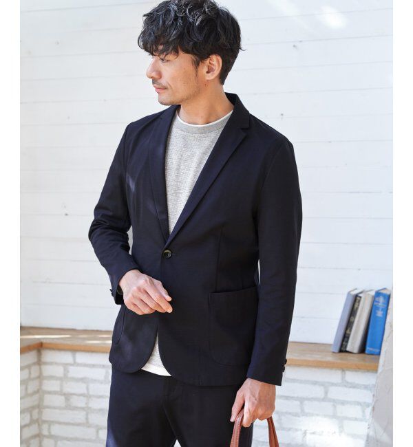 IKKA LOUNGE「【雑誌MonoMax4月号掲載】GOKU楽ワークポンチジャケット「小泉孝太郎さん着用モデル」」|テーラードジャケット|