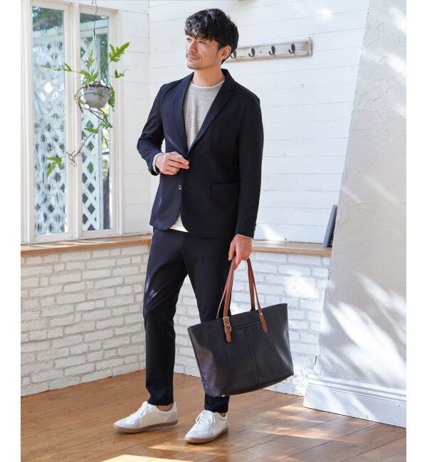 IKKA LOUNGE「【雑誌MonoMax4月号掲載】GOKU楽ワークポンチジャケット「小泉孝太郎さん着用モデル」」|テーラードジャケット|