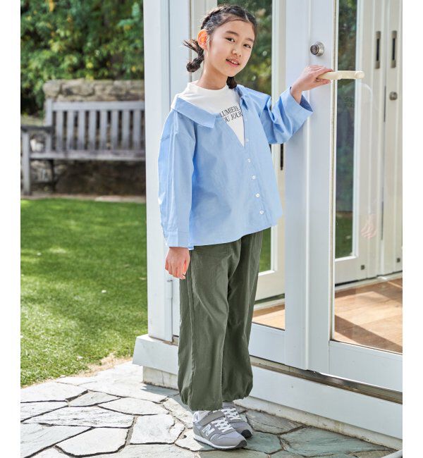 ikka kids「【親子コーデ】ドライテックベイカーパンツ（120~160cm）」|その他|