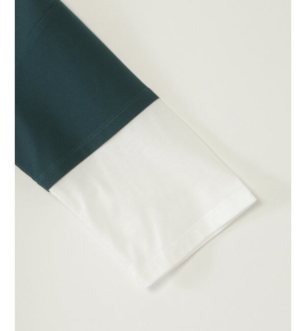 ikka kids「【親子コーデ】冷感6分袖レイヤードパーカー（120~160cm）」|Tシャツ・カットソー|