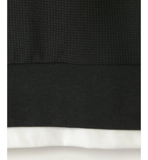 ikka kids「【親子コーデ】ピケレイヤード7分袖Tトレ（120~160cm）」|Tシャツ・カットソー|