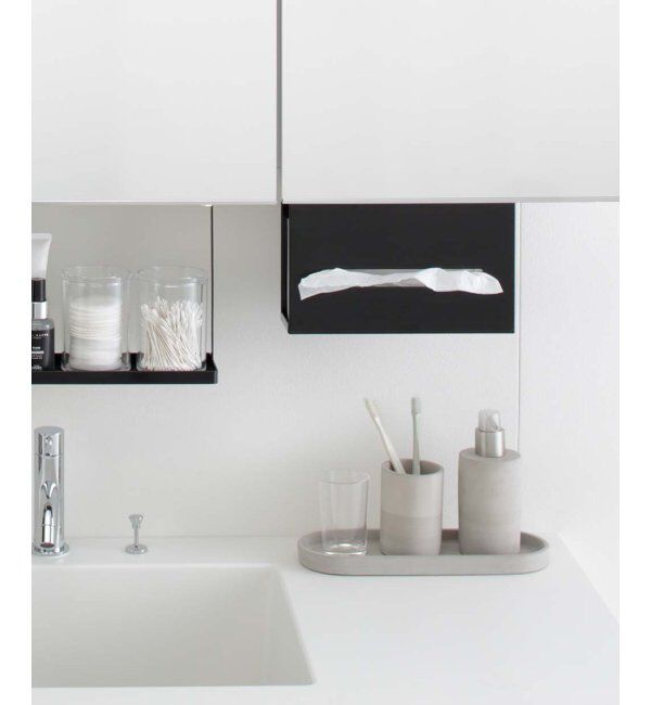 Lbc with Life「tower 戸棚下ペーパーホルダー」|トイレタリー・ランドリーグッズ|