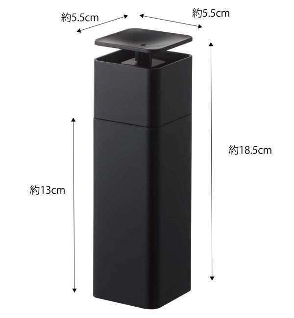 Lbc with Life「tower 片手 ディスペンサー」|トイレタリー・ランドリーグッズ|