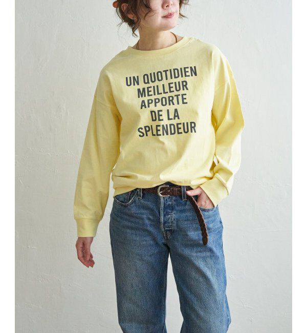 Lbc with Life「コットンロゴトレーナーTEE」|その他|