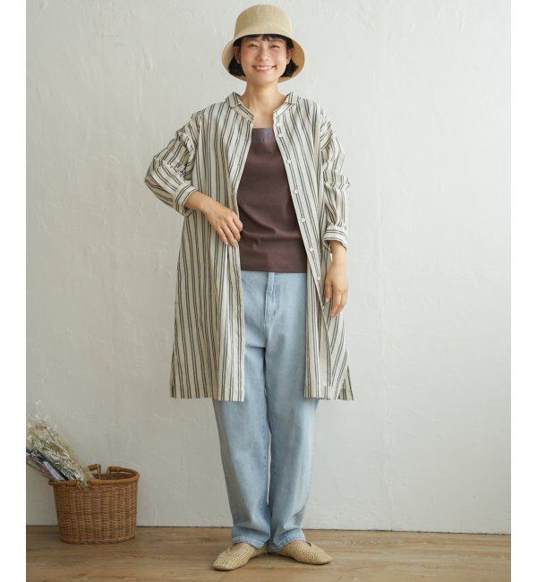 Lbc with Life「リネンコン3WAYワンピ」|ワンピース|