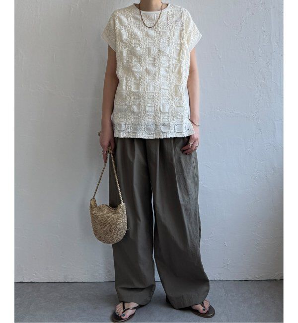 Lbc with Life「レースジャカード切り替えプルオーバー」|その他|