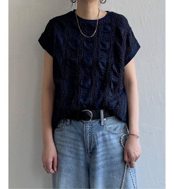 Lbc with Life「レースジャカード切り替えプルオーバー」|その他|