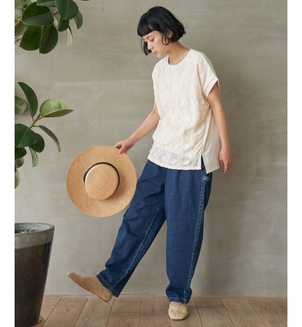 Lbc with Life「レースジャカード切り替えプルオーバー」|その他|