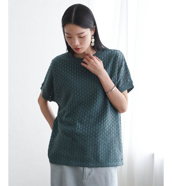 Lbc with Life「アイレットレースプルオーバー」|Tシャツ・カットソー|