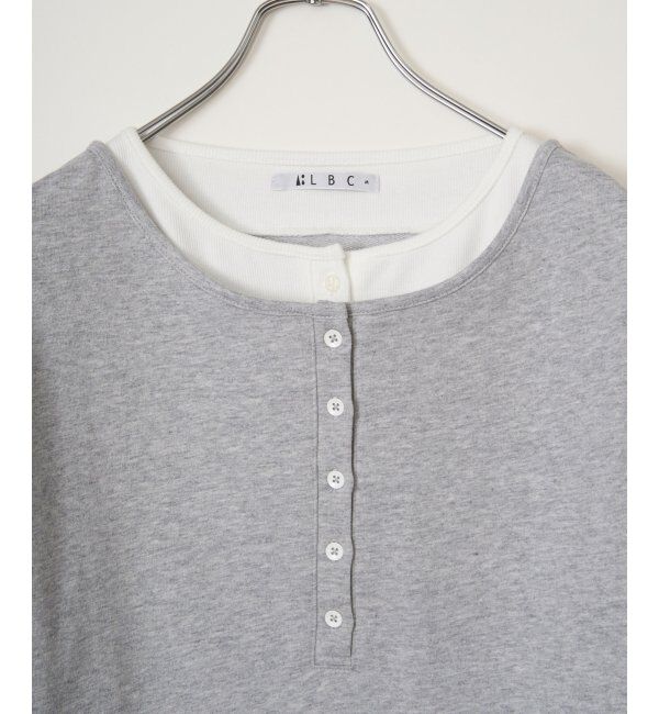 Lbc with Life「ヘンリーネックレイヤー7分袖Tシャツ」|その他|